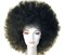 The Costume Center Chocolate Brown Afro Jumbo Unisex Adult Halloween Wig Costume Accessory - One Size